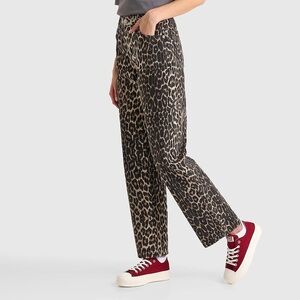 Unlike Humans Leopard Print Pants